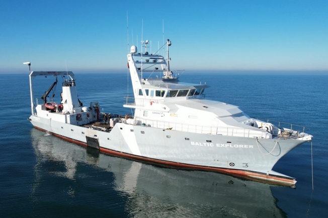 BALTIC EXPLORER will research the bottom of the Baltic Sea